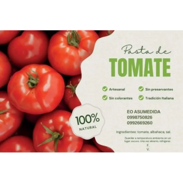 Pasta de Tomate Artesanal – Market Delivery